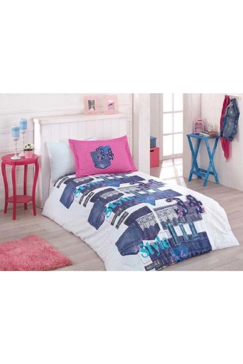 Tek Kişilik Pamuklu Nevresim Takımı