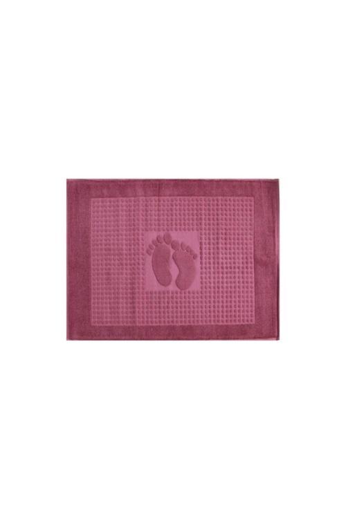 2 Adet Ayak Havlusu Winter Havlu Koyu Pembe