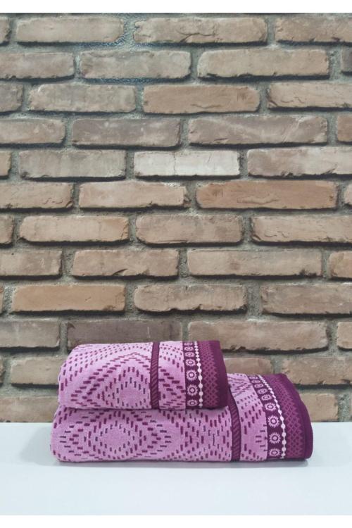 Venna 2'Li Banyo Seti Pembe