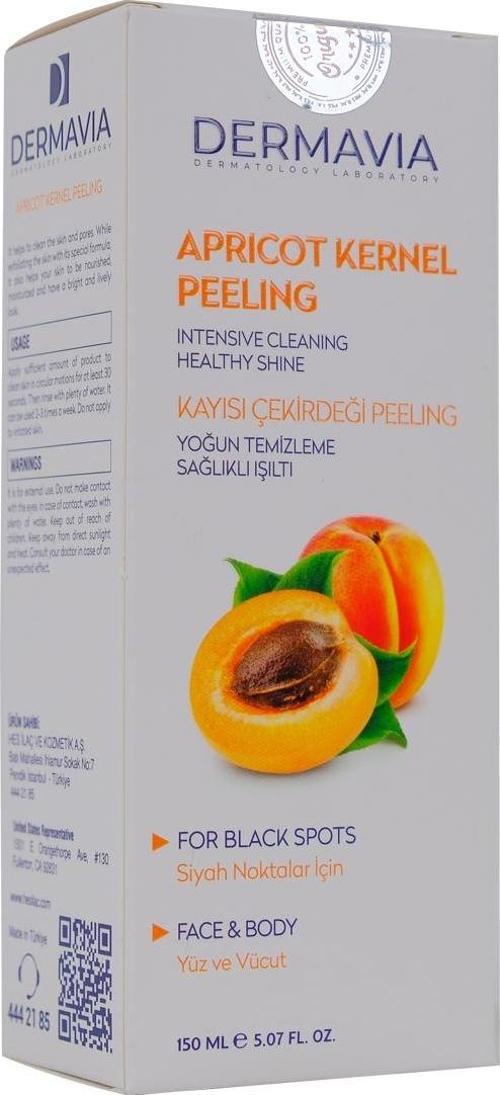 Siyah Noktalar İçin Yüz & Vücut Kayısı Çekirdiği Peeling Yoğun Temizleme 150 Ml