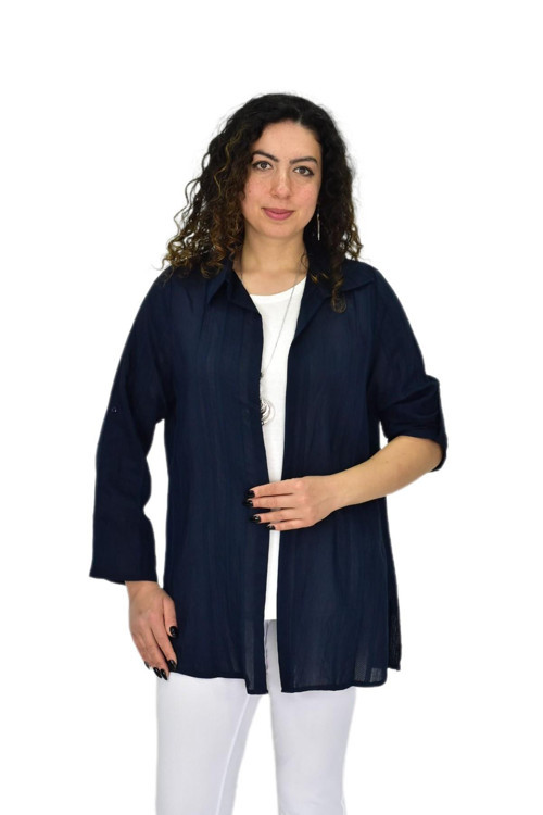 Kadın Gömlek Tişöt 2 Li Kombin Takım BGL-ST04660