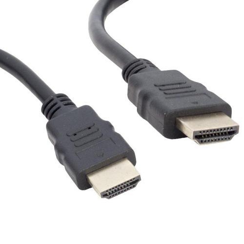 PLASTİK DÜZ SİYAH 50 CM POŞETLİ HDMI KABLO (5060)
