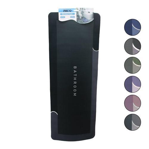 DİKDÖRTGEN - MAT RENKLER   38X98CM   SU EMİCİ - SİHİRLİ  BANYO PASPASI  ELASTİK (5060)