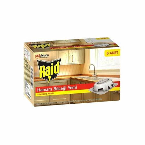 RAİD 6 PARÇA  HAMAM BÖCEK YEMİ (5060)