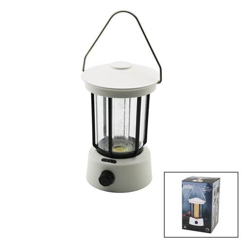 FANUS KAMP LAMBASI EL FENERİ USB ŞARJLI POWERBANK 5W COB LED 800LUMEN IŞIK AYARI GÜN IŞIK - BEYAZ PT-380 (5060)