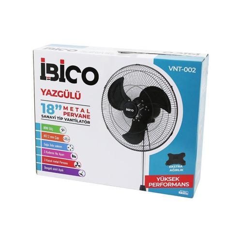 18 İNÇ 45.7CM SANAYİ TİPİ AYAKLI VANTİLATÖR 3 KADEME HIZ - 3 METAL KANAT 80W 140CM YÜKSEKLİK VNT-002 (5060)