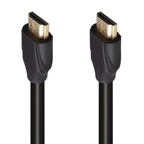 FULLY G-507K PLASTİK DÜZ SİYAH 25 METRE GOLD POŞETLİ HDMI KABLO  GO50607747710