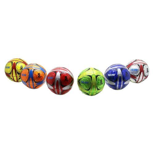 FUTBOL TOPU  DİKİŞLİ  PARLAK RENKLİ   280GR (5060)