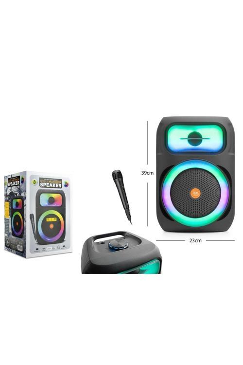 Led Li Wr174 Bluetooth Hoparlör Mikrofon Hediyeli
