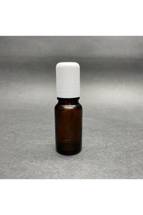 10 Cc Amber Cam Roll-on Şişesi - 10 Ml Çelik Bilyeli Şişe - Cam Roll On Şişe - Cam Şişe (102 Adet)