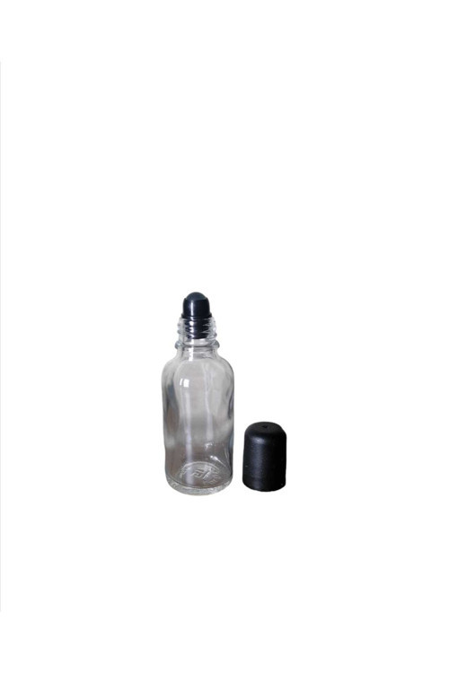50 Cc Şeffaf Cam Roll-on Şişesi -50 Ml Şişe - Cam Roll On Şişe - Cam Şişe (50adet )