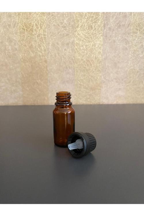 10 Ml Amber Şişe Içten Damlalıklı 50 Adet