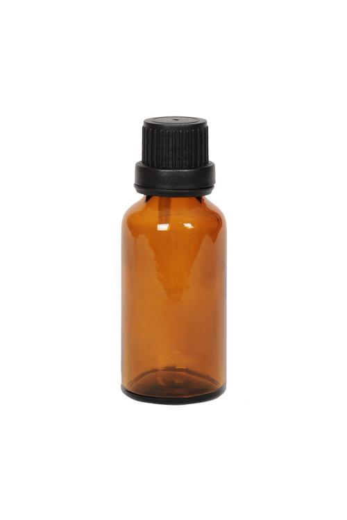 Spain 50 Adet 20 ml Medikal Kahverengi Boş Kehribar(AMBER) Cam Şişe ( Içten Damlalıklı 20 Cc )