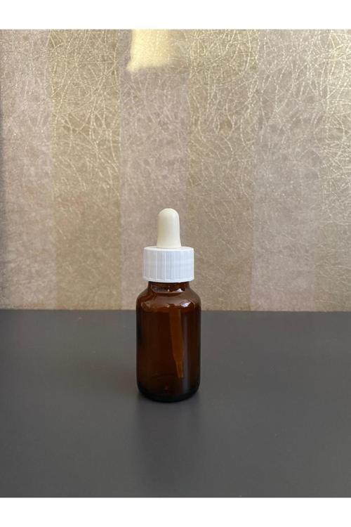 20 Cc Amber Cam Şişe Plastik Damlalıklı 25 Adet