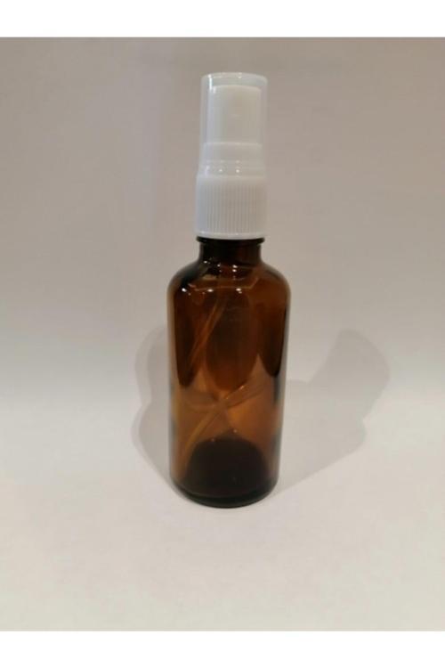100cc Kahverengi Parmak Sprey Cam Şişe,amber Şişe, 100 Adet