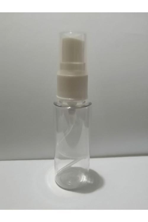 30ml Şeffaf Plastik Şişe+sprey Başlık,dezenfektan Şişesi,medikal Şişe,boş Şişe,50 Adet