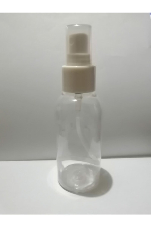 100ml Şeffaf Plastik Şişe+sprey Başlık,dezenfektan Şişesi,medikal Şişe,boş Şişe,100 Adet