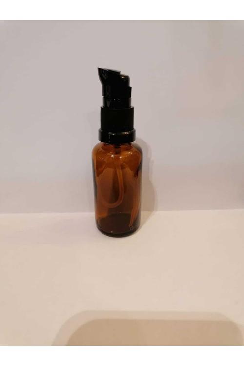 30cc 100 Adet Serum Pompalı Şişe,kahverengi