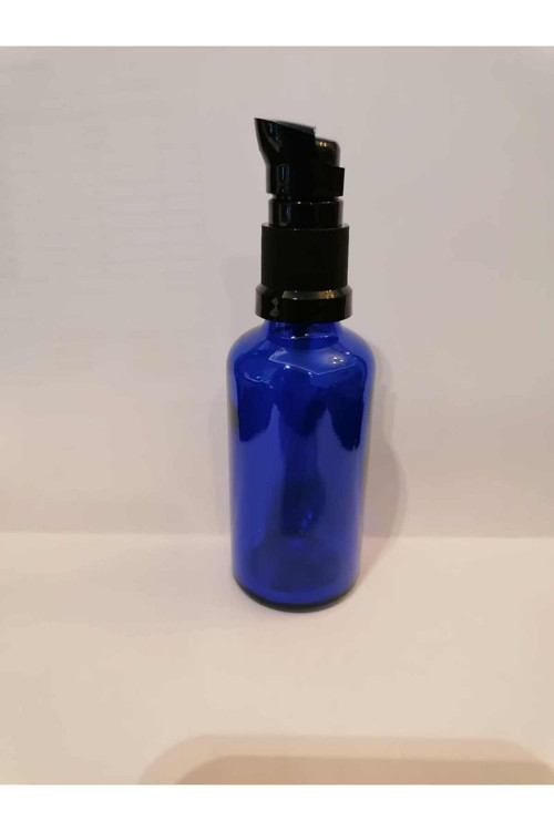 50cc 100 Adet Mavi Serum Pompalı Şişe