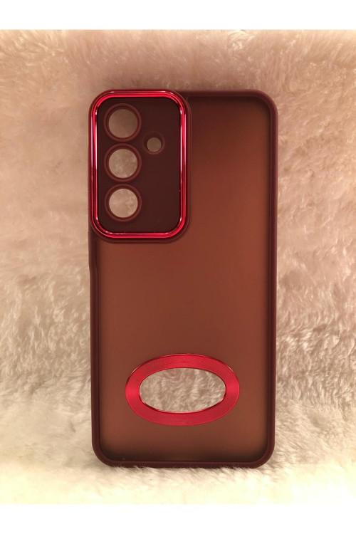 Samsung Galaxy A55 5G İle Uyumlu Şık Silikon Telefon Kılıfı