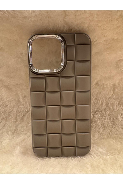 Iphone 14 Pro Max İle Uyumlu Ultra Yumuşak Dokulu Şık Motifli Telefon Kılıfı