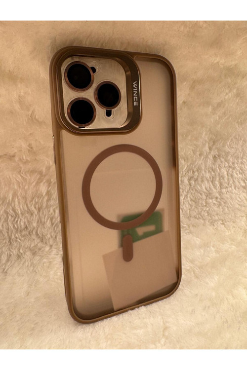 Iphone 16 Pro Max Magsafe Uyumlu Lansman Kılıf | Kamera Koruyucu Lens Hediyeli