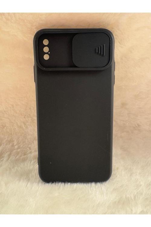 Iphone Xs Max Ultra Yumuşak Dokulu Ve  Kamera Koruyucu Kapaklı Telefon Kılıfı