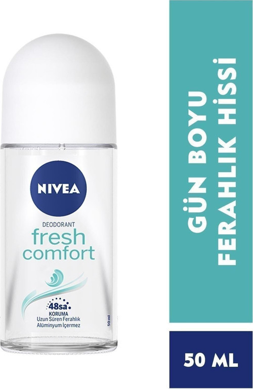 Kadın Roll On Deodorant Fresh Comfort 50ml,48 Saat Deodorant Koruması