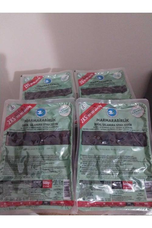 DOĞLA SALAMURA SİYAH ZEYTİN 2000 GR 4 PAKET(500GR) FİYATIDIR.