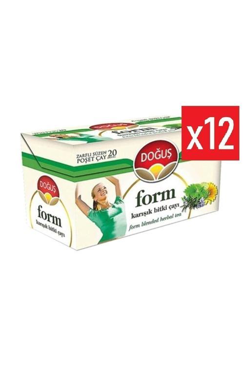 Form Karışık Bitki Çayı 12 Adet 20'li