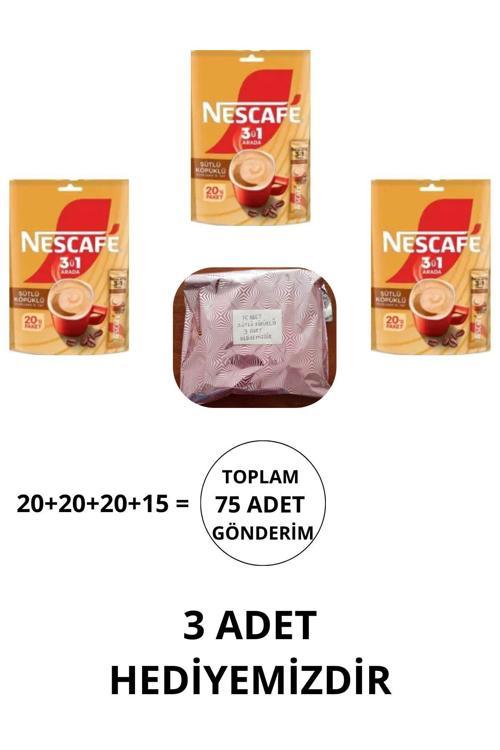 3'ü1 Arada Sütlü Köpüklü 17,4 G X 72'li