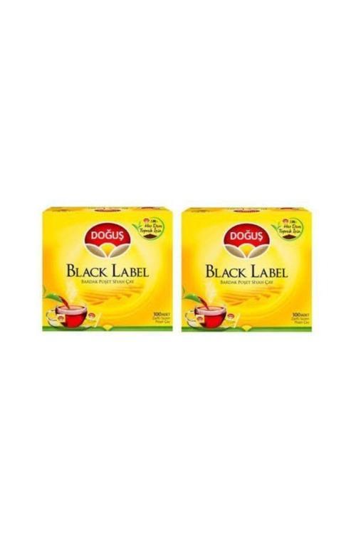 Black Label Bardak Poşet Siyah Çay 100'lü 2 Adet
