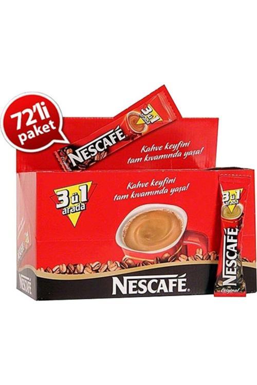 Original 3'ü 1 Arada 72 Adet Hazır Kahve