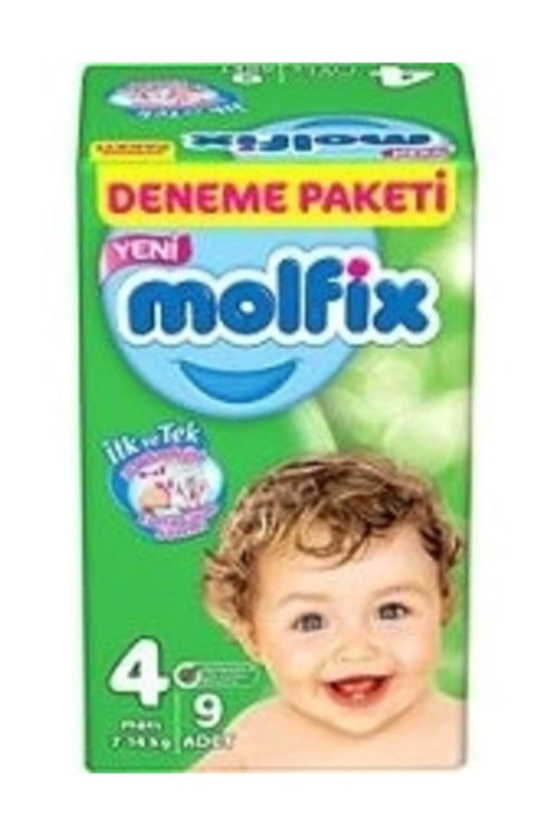 Deneme Paketi Bebek Bezi Maxi 4 Beden 7-14 kg 9 Adet