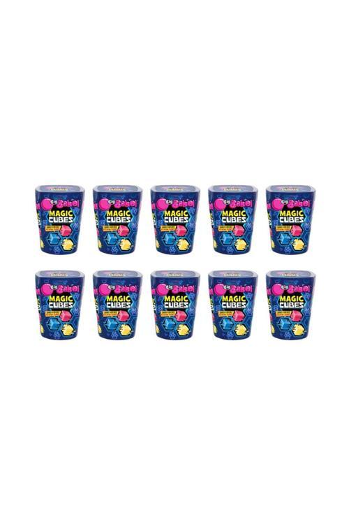 Magic Cubes Karışık Meyve Aromalı Sakız 86 gr X 10 Adet