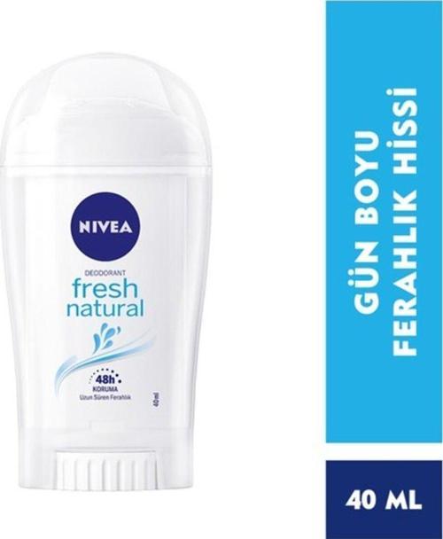 Kadın Stick Deodorant Fresh Natural Ter Ve Ter Kokusuna Karşı 48 Saat Deodorant Koruması 40ml