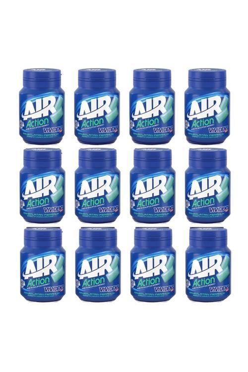 Xylıt Air Action Nane Ve Okaliptus Aromalı Şekersiz Tatlandırıcılı Draje Sakız 63 G X 12 Ad
