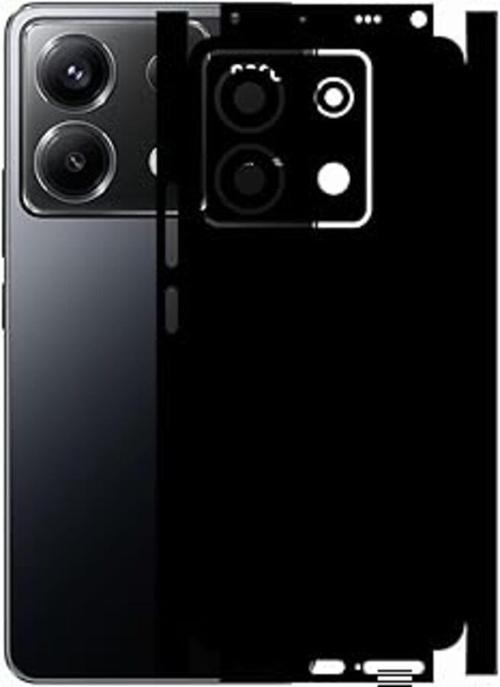 Poco X6 Mat Siyah Arka Kaplama