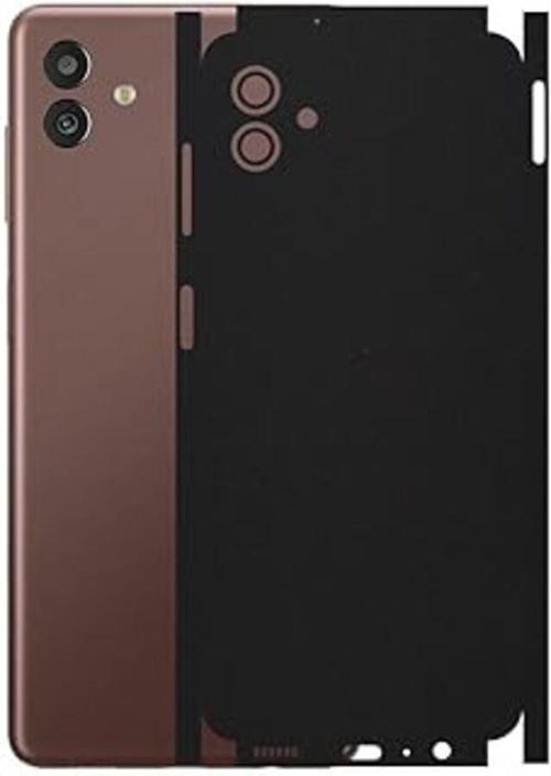 Samsung Galaxy M13 ile Uyumlu Mat Siyah Arka Kaplama