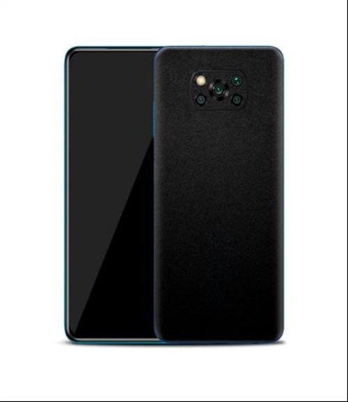 ECR POCO X3 PRO Mat Siyah Arka Kaplama