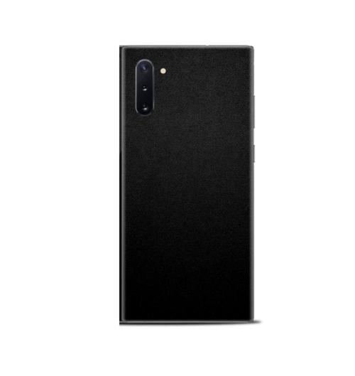 ECR Samsung Note 10 Plus Mat Siyah Arka Kaplama