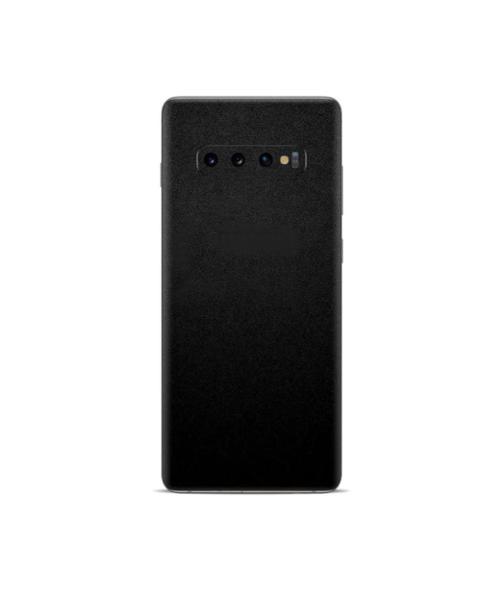 ECR Samsung S10E Mat Siyah Arka Kaplama
