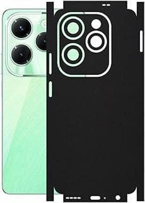 Infinix Hot 40 Pro Mat Siyah Arka Kaplama