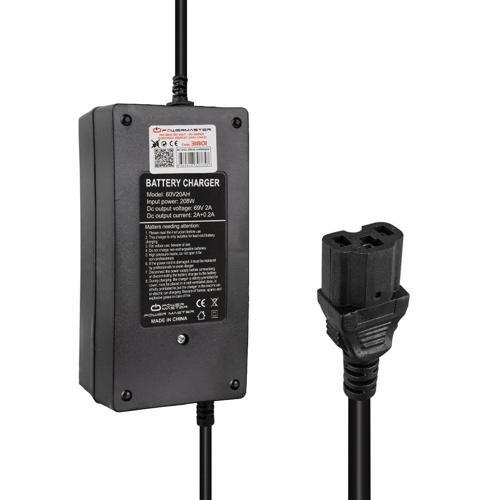 PM-31801 60 Volt - 20 Amper C16 Erkek Uçlu Elektrikli Bisiklet Şarj Cihazı