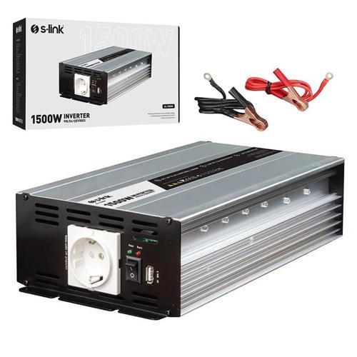 SL-1500W Dc12v-Ac230v 1500w İnverter