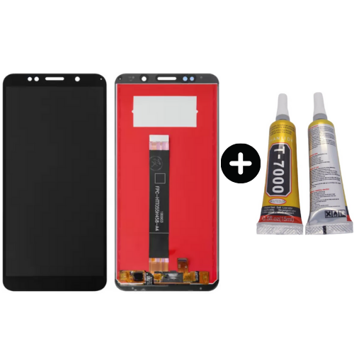 TE Huawei Honor 7S Uyumlu HK Lcd Ekran Dokunmatik Siyah + B7000