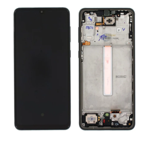 TE Samsung A33 5G A336F Uyumlu A Kalite Çıtalı Lcd Ekran Siyah