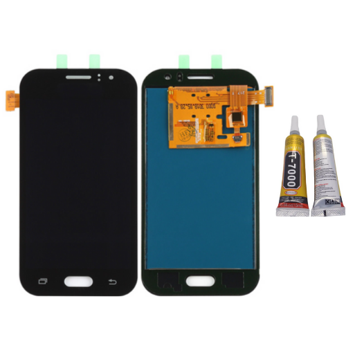 TE Samsung J1 Ace J110 Uyumlu Lcd Ekran Dokunmatik Siyah B7000