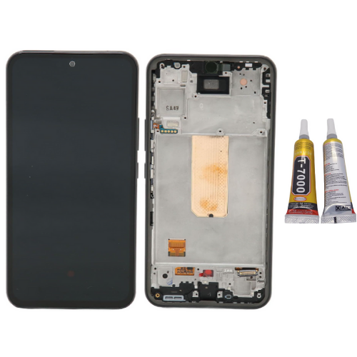 TE Samsung A54 5G A546F Uyumlu A Kalite Çıtalı Lcd Ekran Siyah