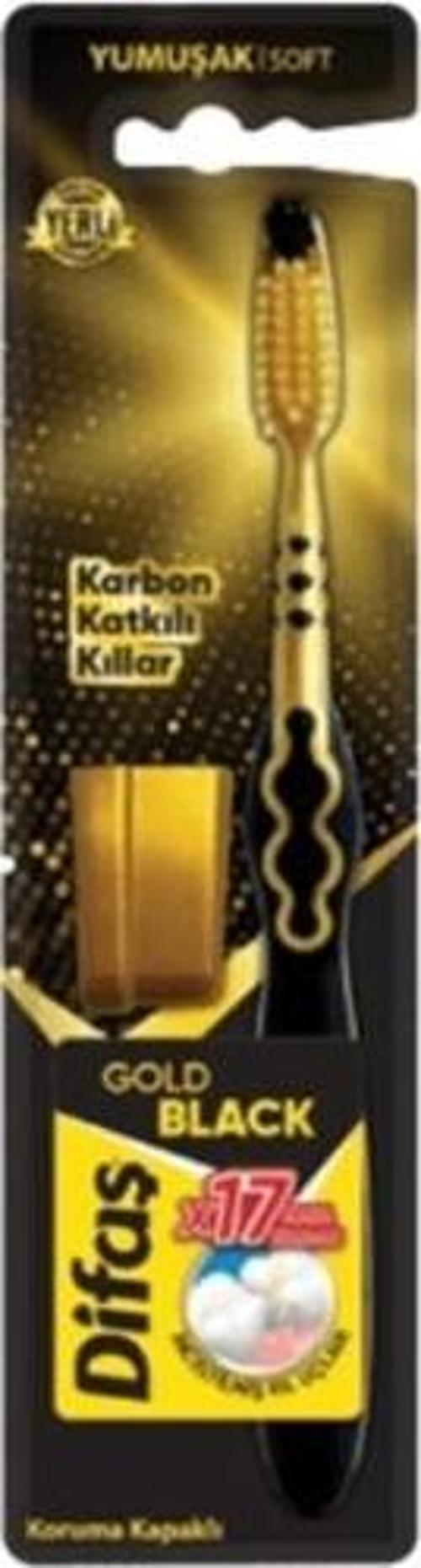 Gold & Black Diş Fırçası